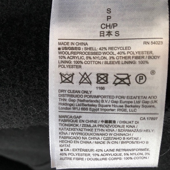 Gap | Wool-blend Wrap Coat - Picture 10 of 10